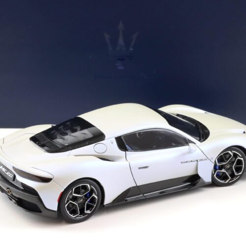 1:18 BBR Maserati MC20 Coupe 2020 Bianco Audace white Die-Cast HE180051ABF - Image 3