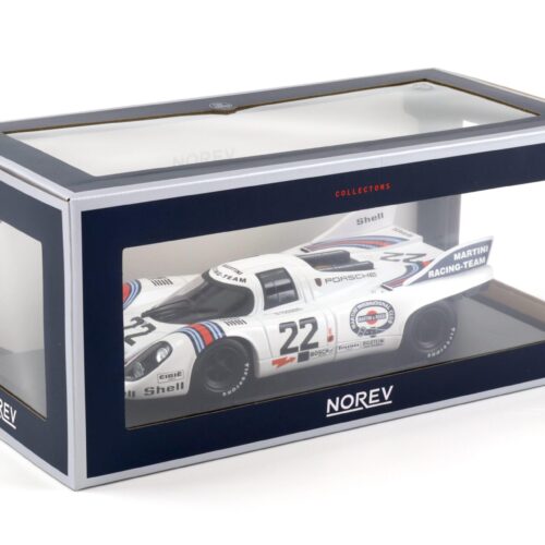 1:18 Norev Porsche 917K Winner 24h France 1971 Marko van Lennep #22 Martini Racing