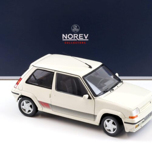 1:18 Norev Renault 5 GT Turbo Phase 2 Panda white 1989