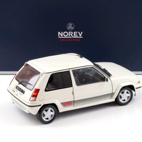 1:18 Norev Renault 5 GT Turbo Phase 2 Panda white 1989