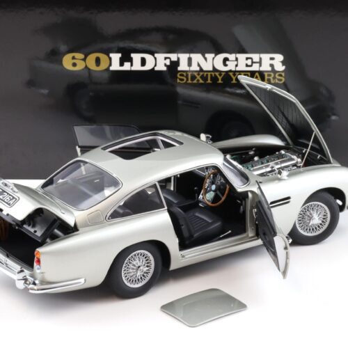 1:18 AUTOart Aston Martin DB5 James Bond 007 Goldfinger 60 Years silver 70296