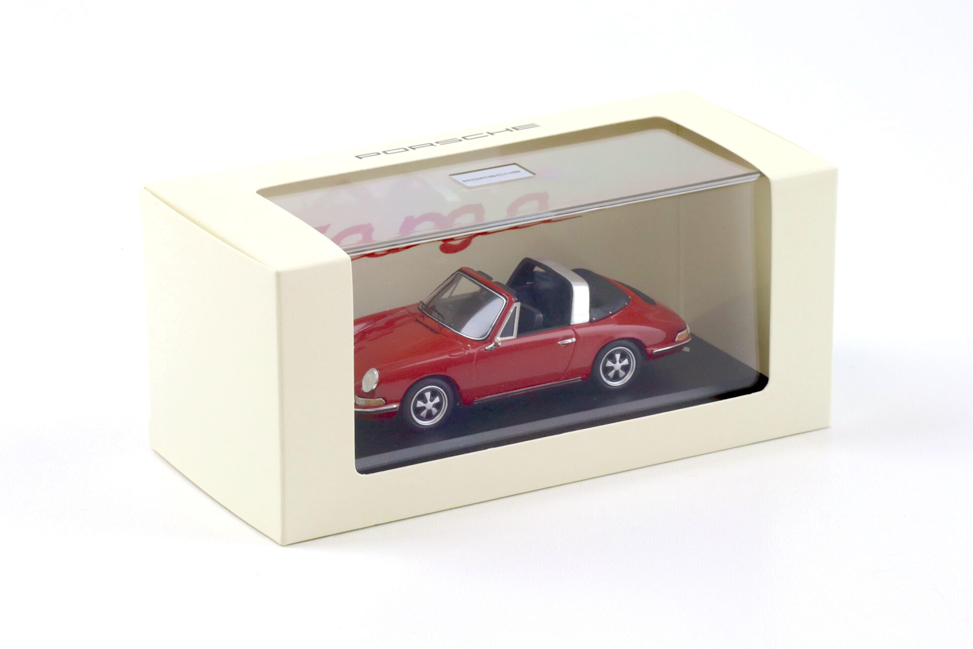 1:43 Spark Porsche 911 Targa Polo red MAP Porsche Museum