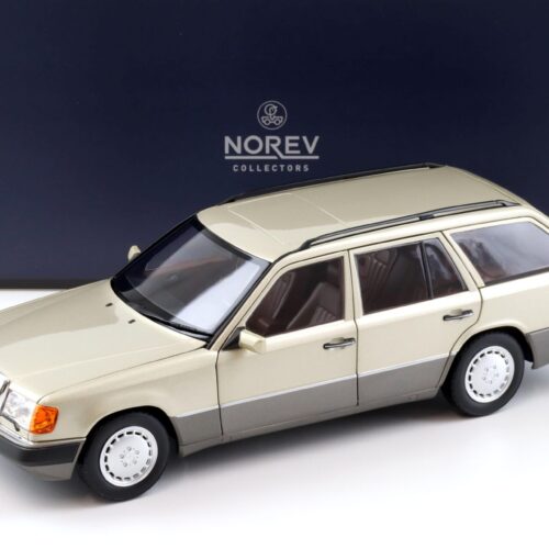 1:18 Norev Mercedes 300D T-Modell Estate S124 E-Class 1990 Smoke silver - Limited 200 pcs.