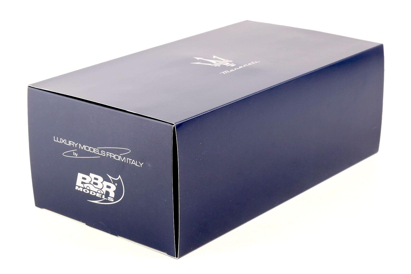 1:18 BBR Maserati MC20 Coupe 2020 Grigio Misterio/ Gloss black roof Die-Cast HE180051F