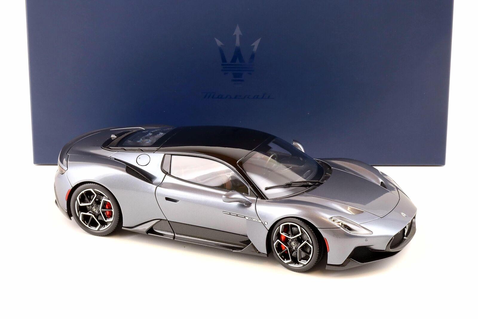 1:18 BBR Maserati MC20 Coupe 2020 Grigio Misterio/ Gloss black roof Die-Cast HE180051F