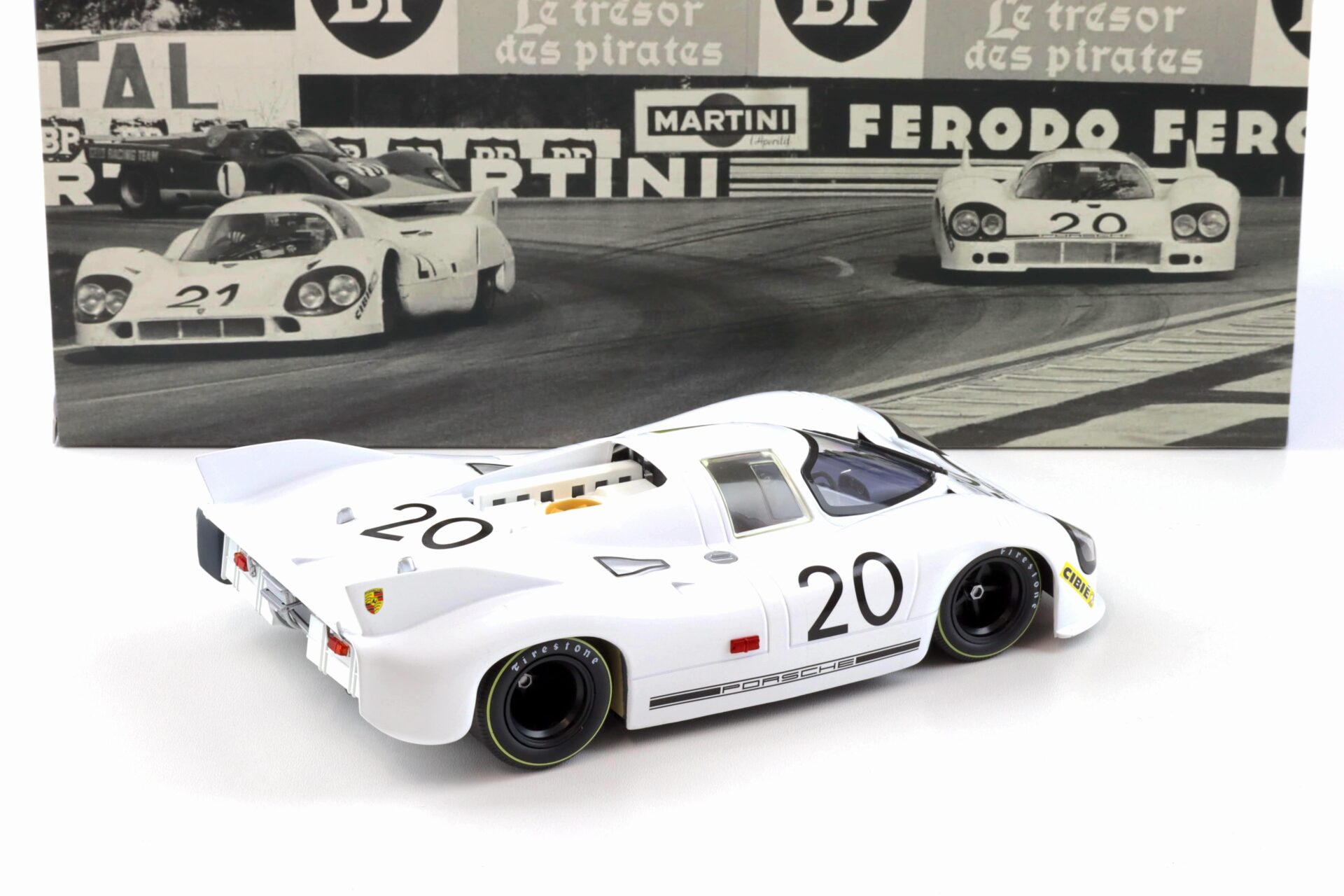 1:18 WERK83 Porsche 917/20 Kauhsen/ van Lennep 3h Le Mans 1971 #20 white