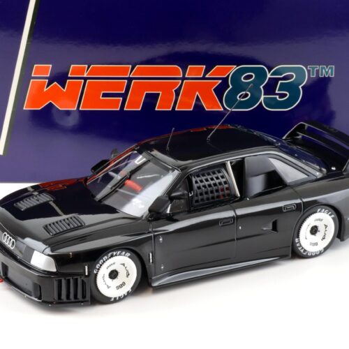 1:18 WERK83 Audi 90 IMSA GTO Test Car IMSA Series 1989 black