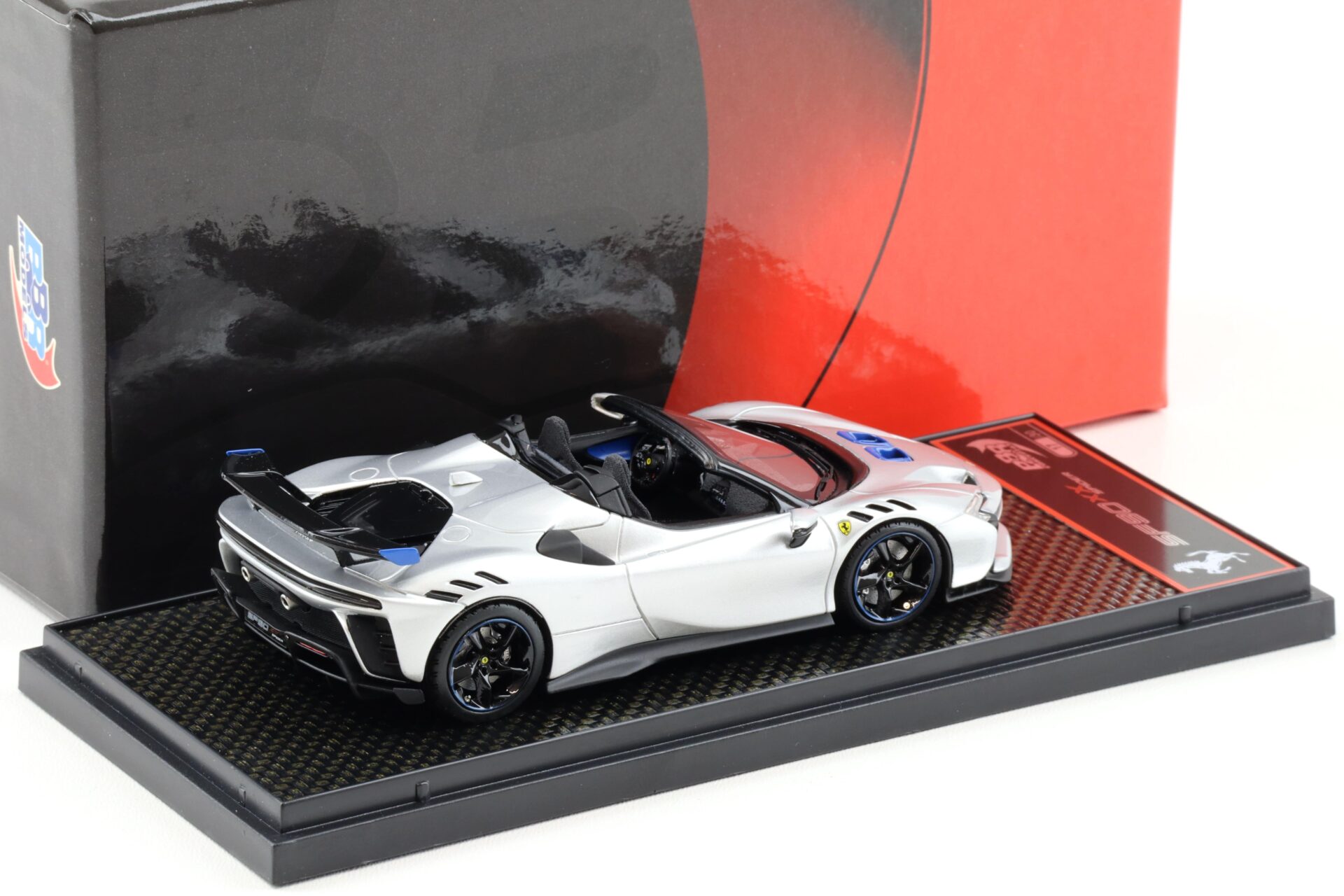 1:43 BBR Ferrari SF90 XX Spider Argento Nurburgring - Limited 30 pcs.