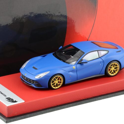 1:43 BBR Ferrari F12 Berlinetta Azzurro Dino blue matt - Limited 10 pcs.