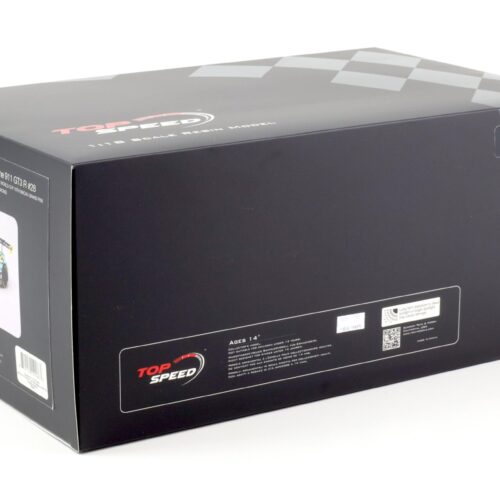 1:18 Top Speed Porsche 911 992 GT3 R #28 FIA GT 2023 World Cup HubAuto Racing