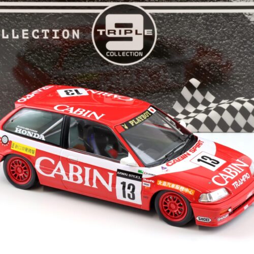 1:18 Triple9 Honda Civic EF3 #13 Team CABIN Macau GP 1988 red T9-1800107