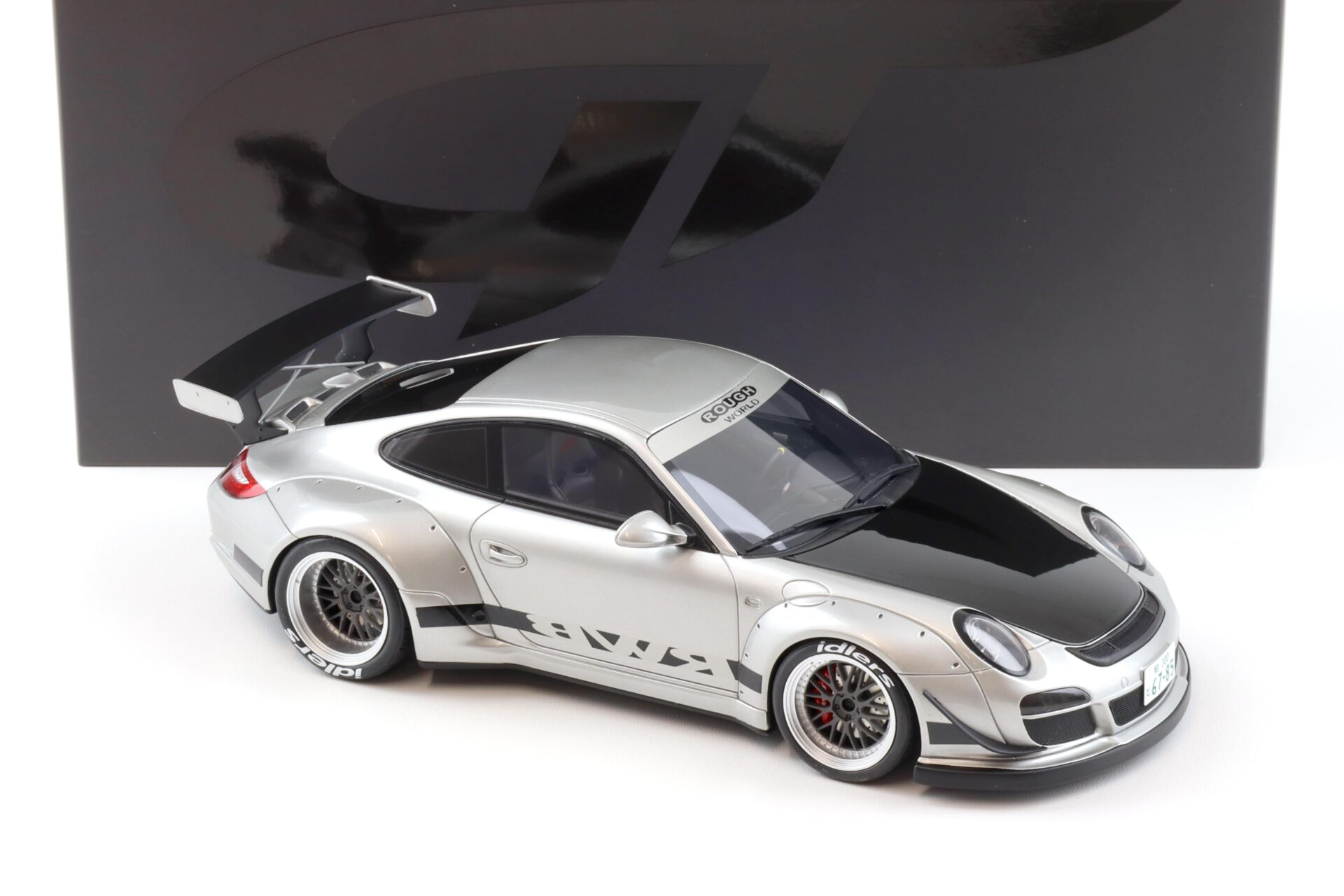 1:18 GT Spirit GT483 Porsche 911 997 RWB ABU Rough World Arctic silver 2024