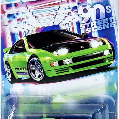 1:64 Hot Wheels 2024 90Â´s Street Scene JDY83-979A Nissan 300ZX Twin Turbo green