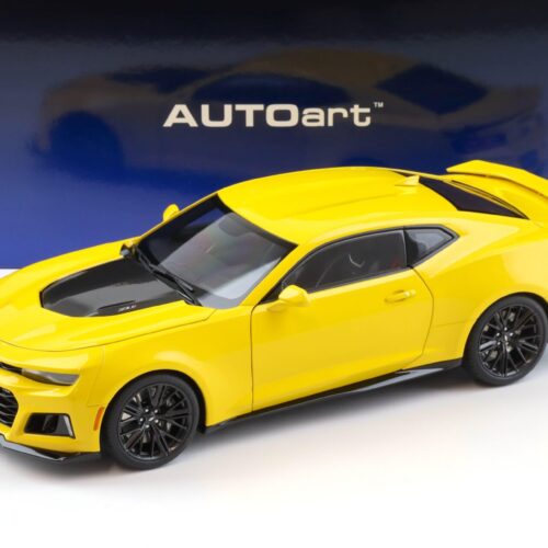 1:18 AUTOart Chevrolet Camaro ZL1 Coupe 2017 bright yellow