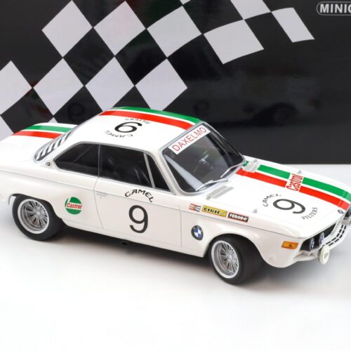 1:18 Minichamps BMW 2800 CS Castrol BMW 24h SPA 1971 Moorkens/Haxhe #9