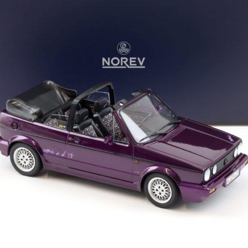 1:18 Norev VW Golf 1 Cabriolet Genesis 1992 purple metallic - Limited 500 pcs.