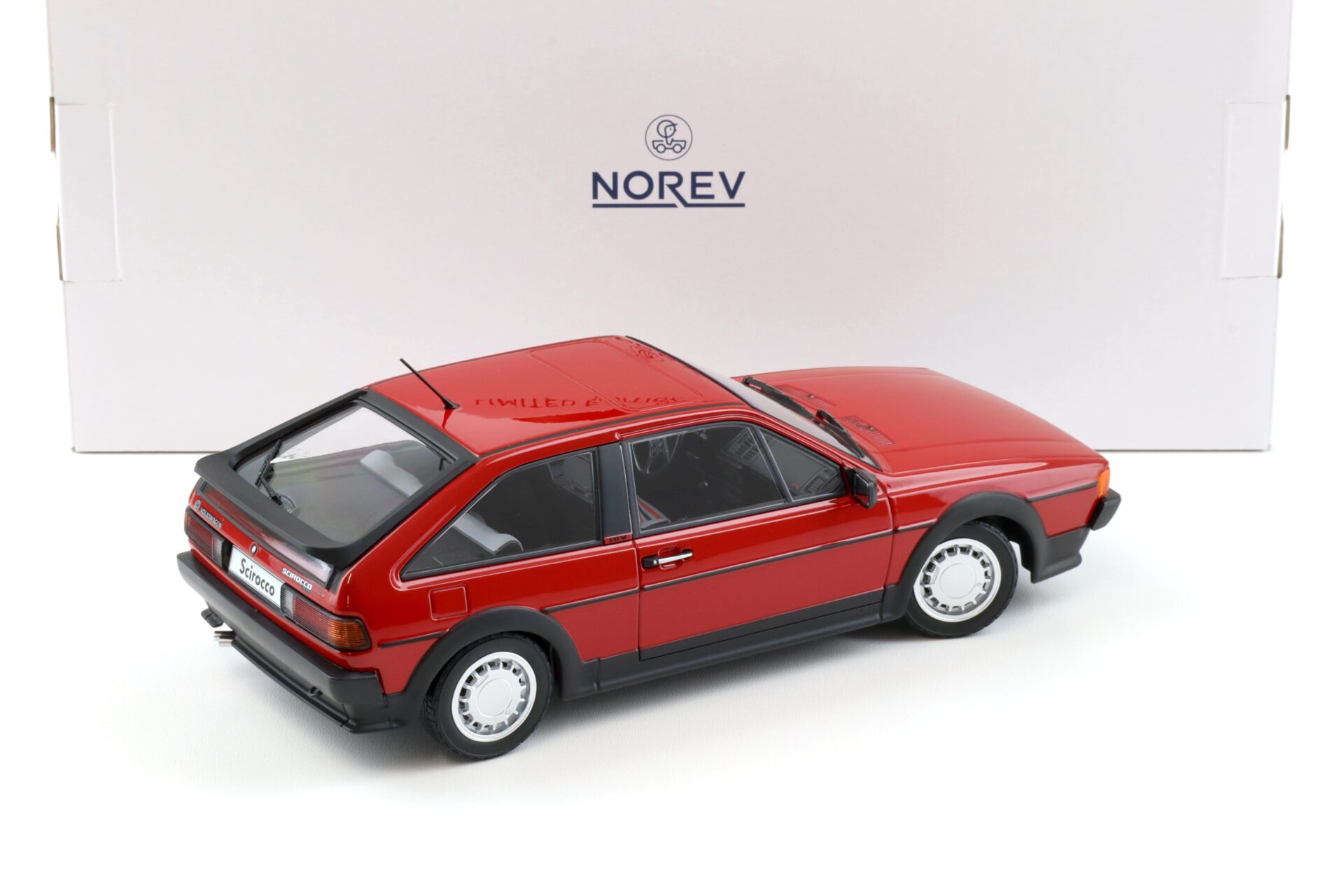 1:18 Norev VW Scirocco 2 GTX 16V 1988 red - Limited 1250 pcs.