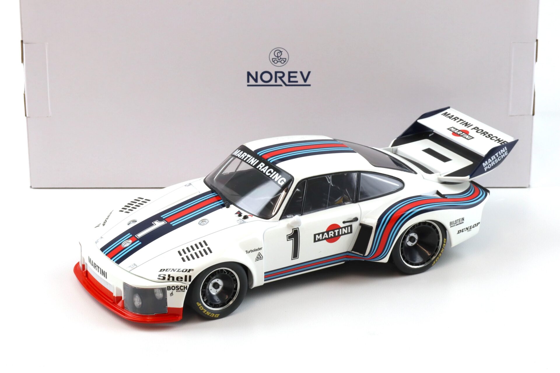 1:18 Norev Porsche 935 Dijon 6h Ickx/Mass Martini Racing #1 - Limited 1000 pcs.