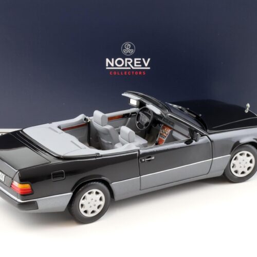 1:18 Norev Mercedes 300 CE-24 A124 Convertible 1990 black 183566