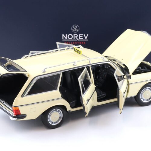 1:18 Norev Mercedes 200T W123 T-Modell 1982 TAXI beige 183731