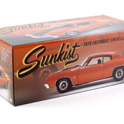1:18 ACME 1970 Chevrolet Chevelle SS 454 LS6 Coupe Sunkist orange