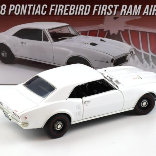 1:18 ACME 1968 Pontiac Firebird First Ram Air II Coupe white