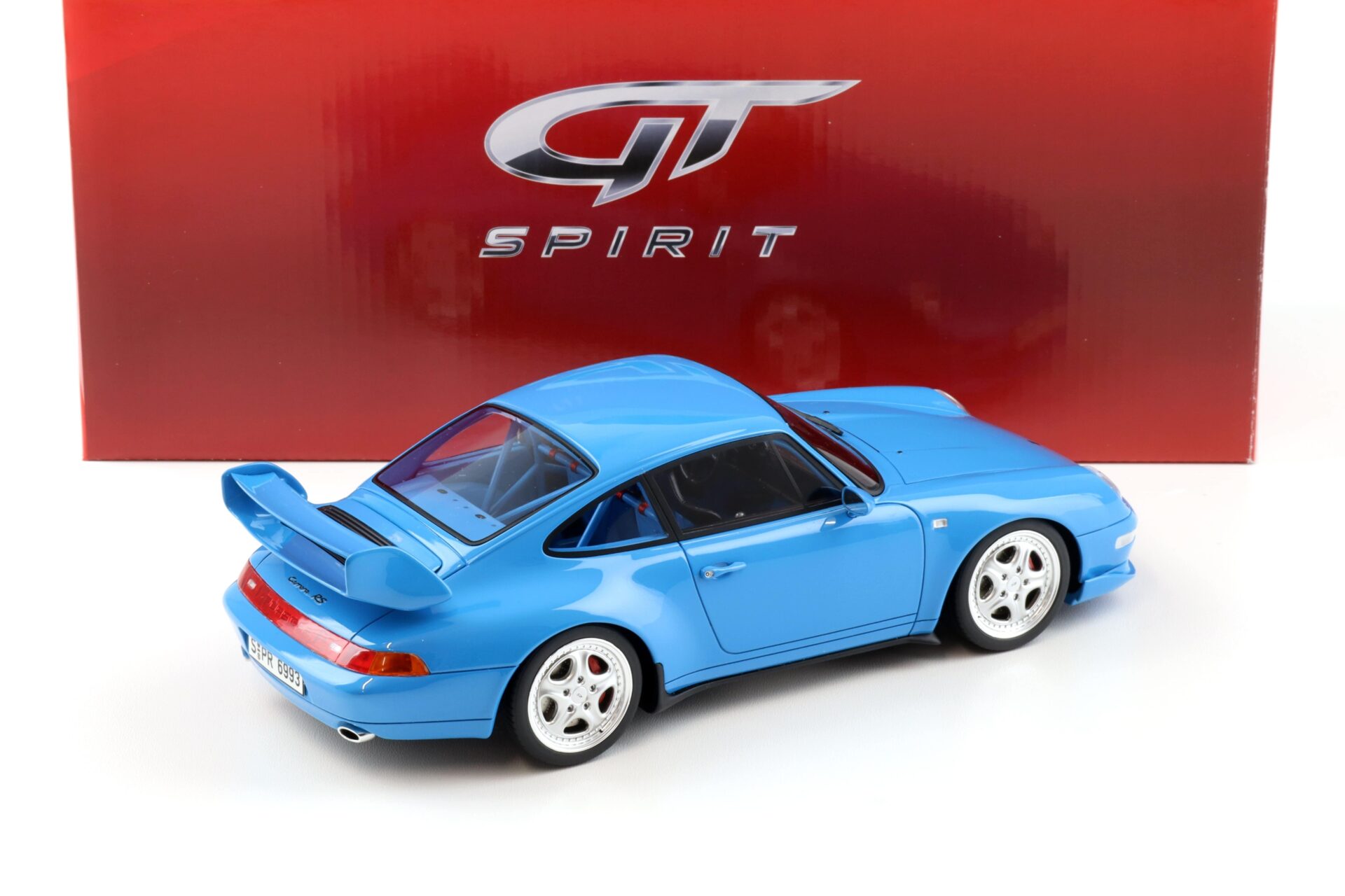 1:18 GT Spirit GT005CS Porsche 911 993 Carrera RS Club Sport Coupe Riviera blue
