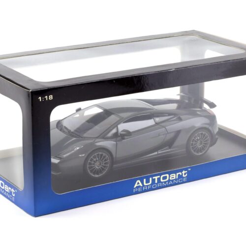 1:18 AUTOart Lamborghini Gallardo Superleggera Grigio Telesto/ grey metallic 74583 - Image 4
