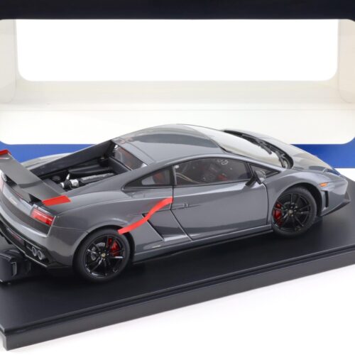 1:18 AUTOart Lamborghini Gallardo LP570 Supertrofeo Stradale Grigio Telesto/ grey 74692