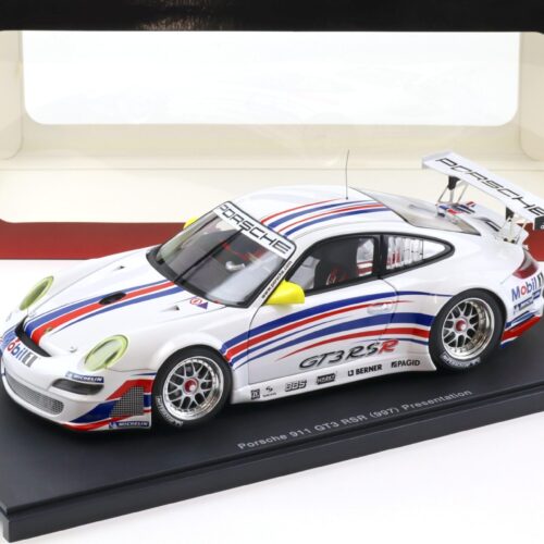 1:18 AUTOart Porsche 911 (997) GT3 RSR PRESENTATION white 80770