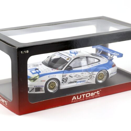 1:18 AUTOart Porsche 911 (996) GT3 RSR FIA GT Mugello 2006 #99 Gruber 80672 - Image 4