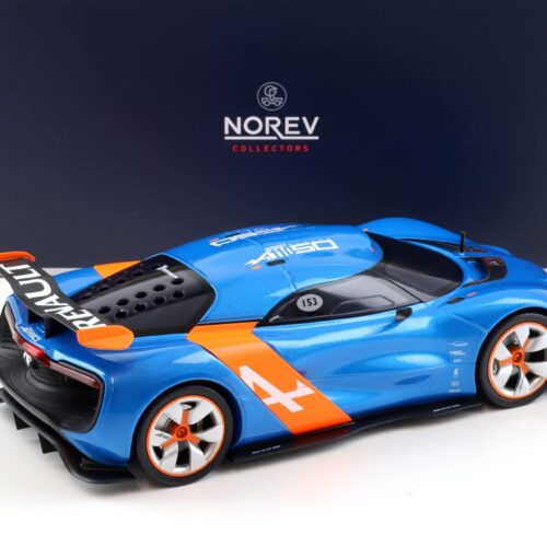 1:18 Norev Renault Alpine A110-50 blue metallic/ orange 185147