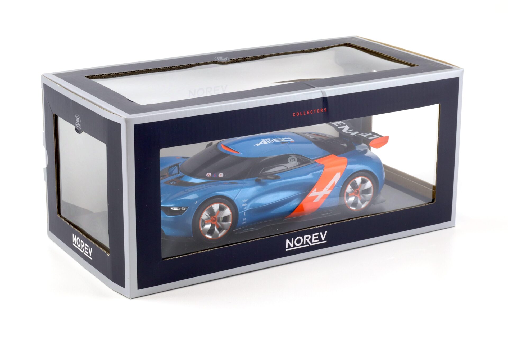 1:18 Norev Renault Alpine A110-50 blue metallic/ orange 185147