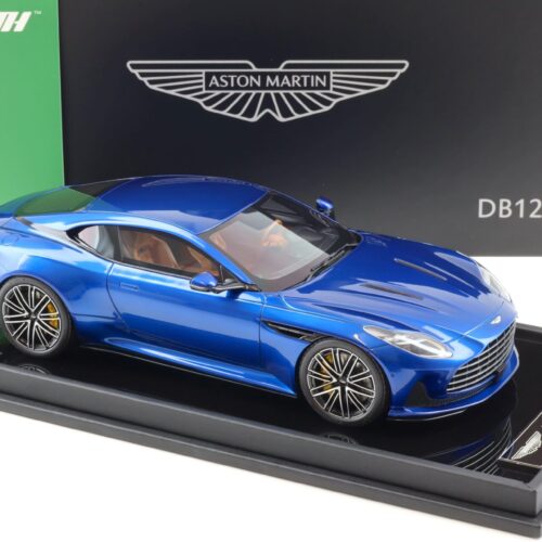 1:18 Motorhelix Aston Martin DB12 Coupe 2023 Ion blue- Limited 99 pcs.
