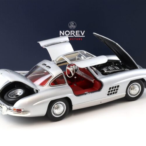 1:18 Norev Mercedes 300 SL Flügeltürer Gullwing 1954 silver