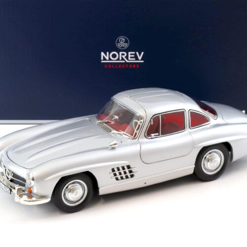 1:18 Norev Mercedes 300 SL Flügeltürer Gullwing 1954 silver