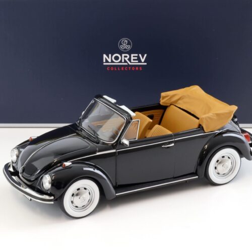 1:18 Norev VW 1303 Käfer Beetle Cabriolet 1973 black