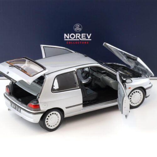1:18 Norev Renault Clio 16S Iceberg grey 1992
