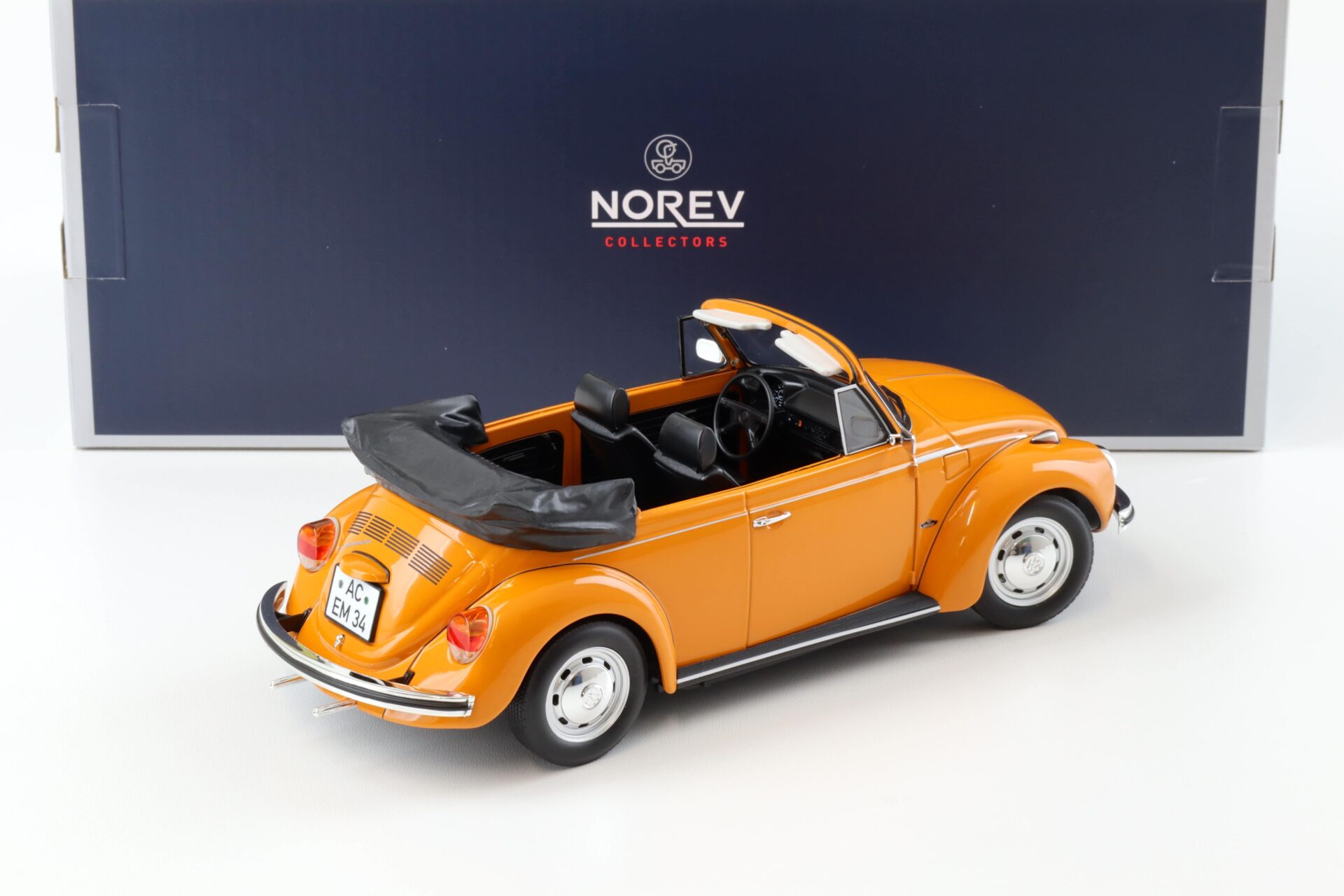 1:18 Norev VW Käfer Beetle 1303 Cabriolet orange 1972