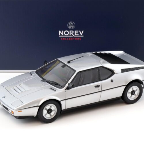 1:18 Norev BMW M1 Coupe 1980 silver metallic 183226