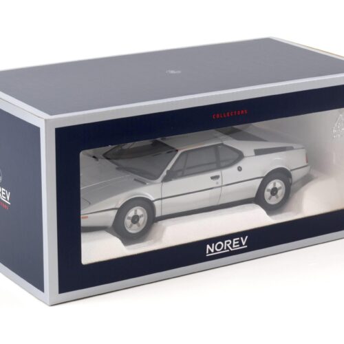1:18 Norev BMW M1 Coupe 1980 silver metallic 183226