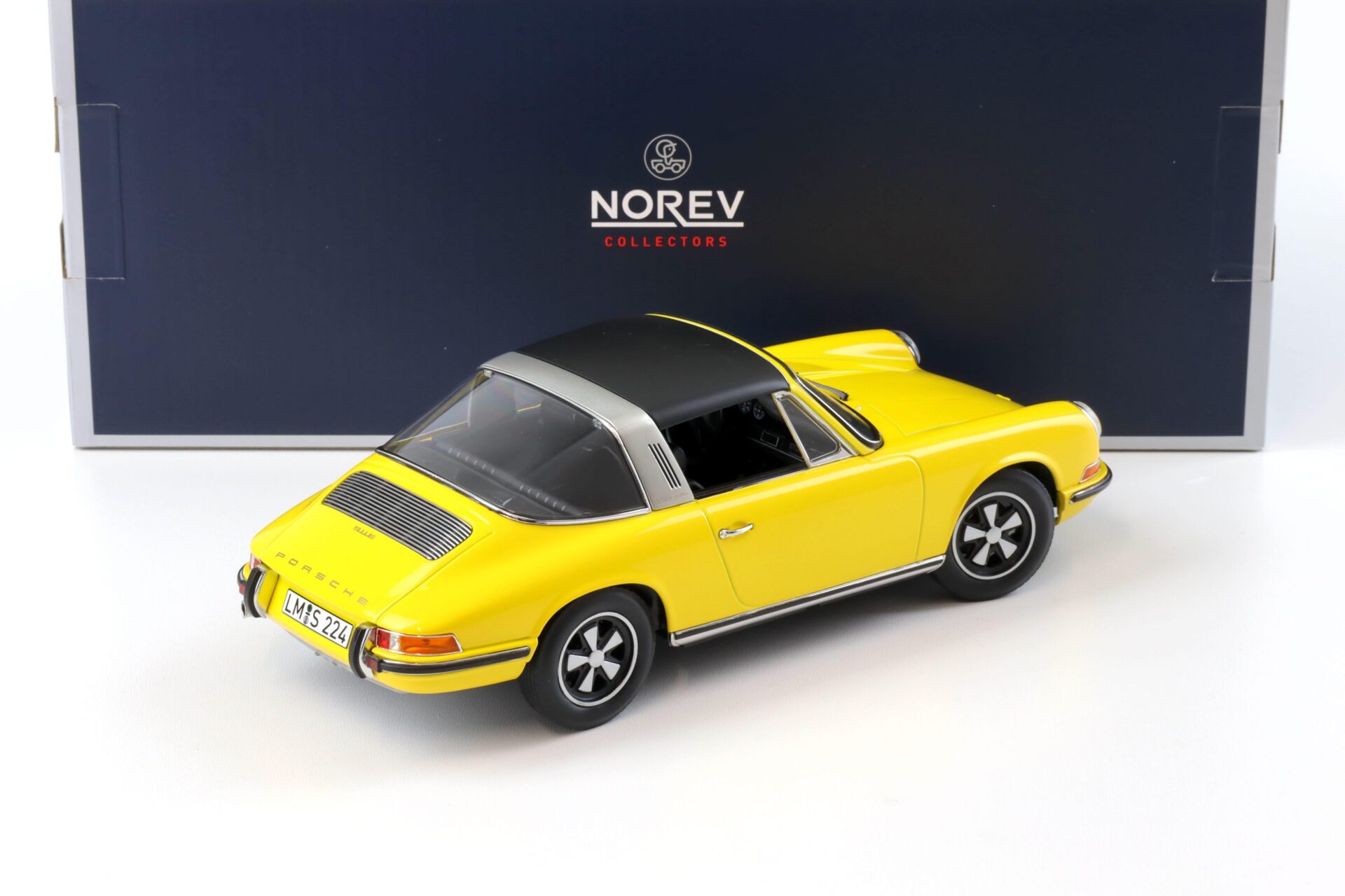 1:18 Norev Porsche 911 E Targa 1969 yellow 187643
