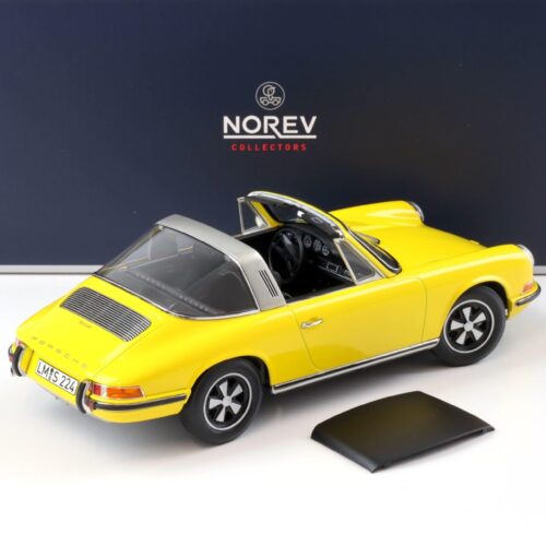 1:18 Norev Porsche 911 E Targa 1969 yellow 187643