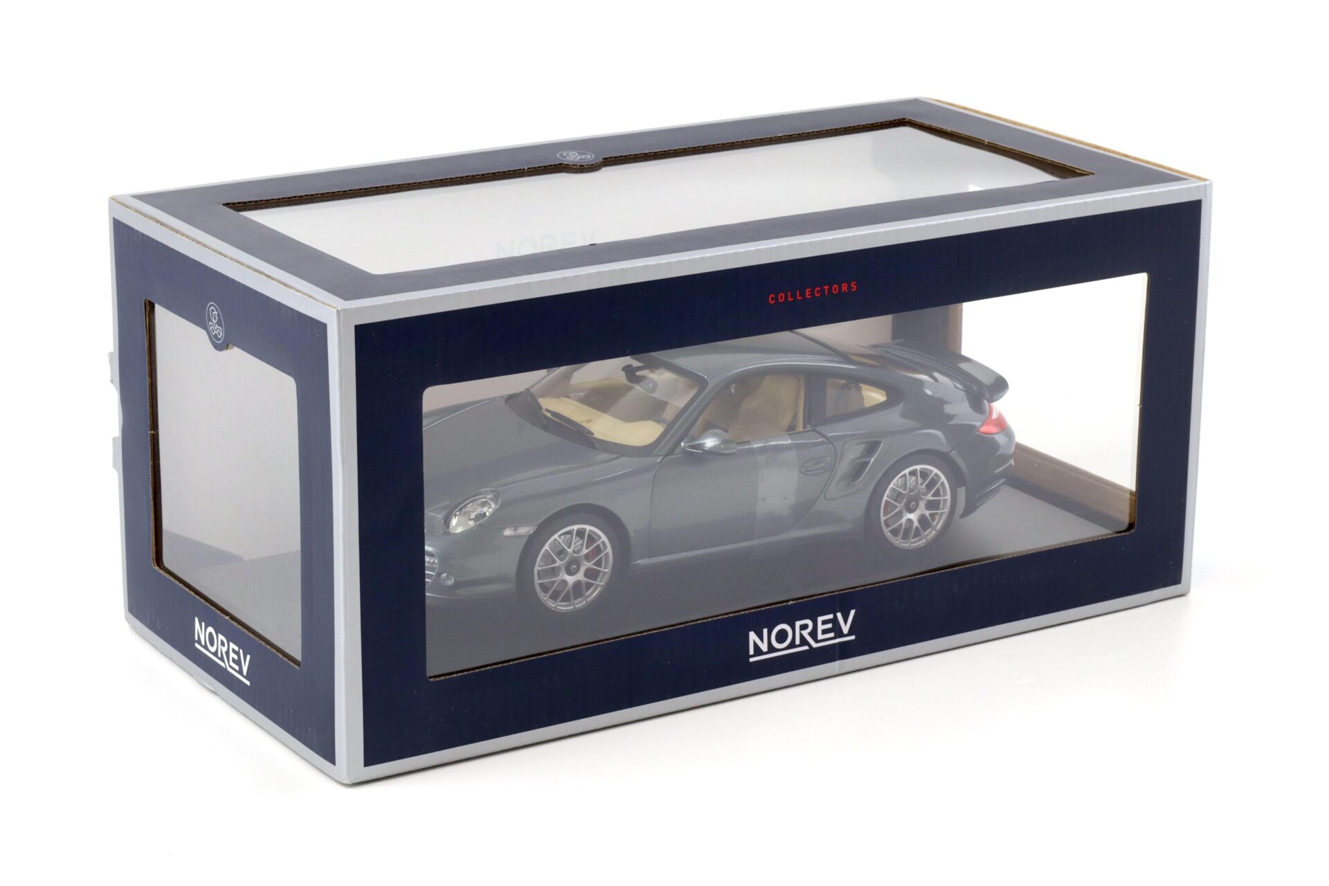 1:18 Norev Porsche 911 (997) Turbo Coupe grey metallic 2010