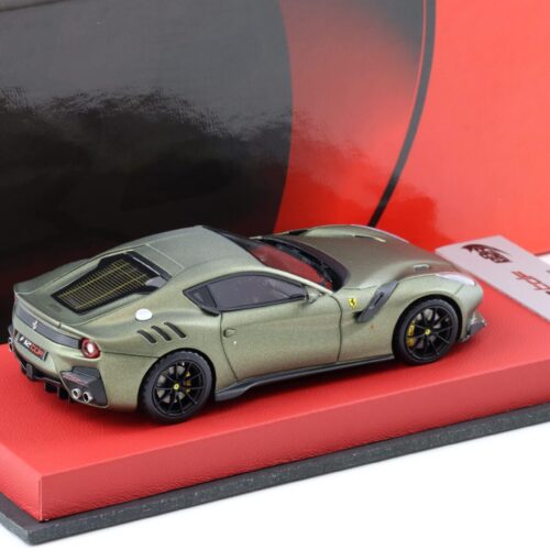1:43 BBR Ferrari F12 TDF Verde Masoni matt / red Base - Limited 20 pcs.