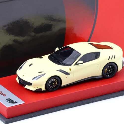 1:43 BBR Ferrari F12 TDF Avorio matt / red Base - Limited 20 pcs.