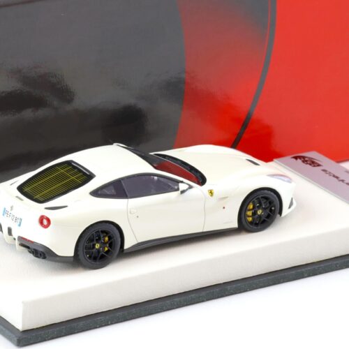 1:43 BBR Ferrari F12 Berlinetta Fuji white matt/ white Base - Limited 15 pcs.