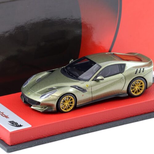 1:43 BBR Ferrari F12 TDF Verde Masoni gloss / red Base - Limited 20 pcs.