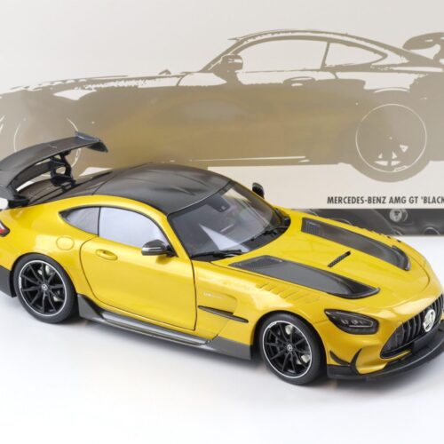 1:18 Minichamps Mercedes AMG GT Black Series 2021 Solarbeam yellow