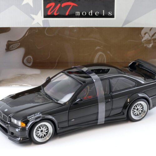 1:18 UT Models BMW M3 GTR E36 Coupe Street Version black